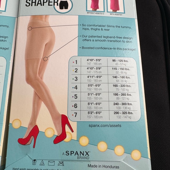 2-ASSETS by SPANX / Mid-Thigh/Sz 3 (Two) - Picture 4 of 4